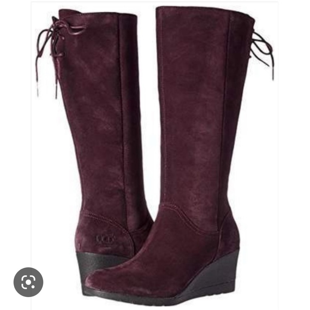 Ugg Dawna waterproof wedge boots size 8